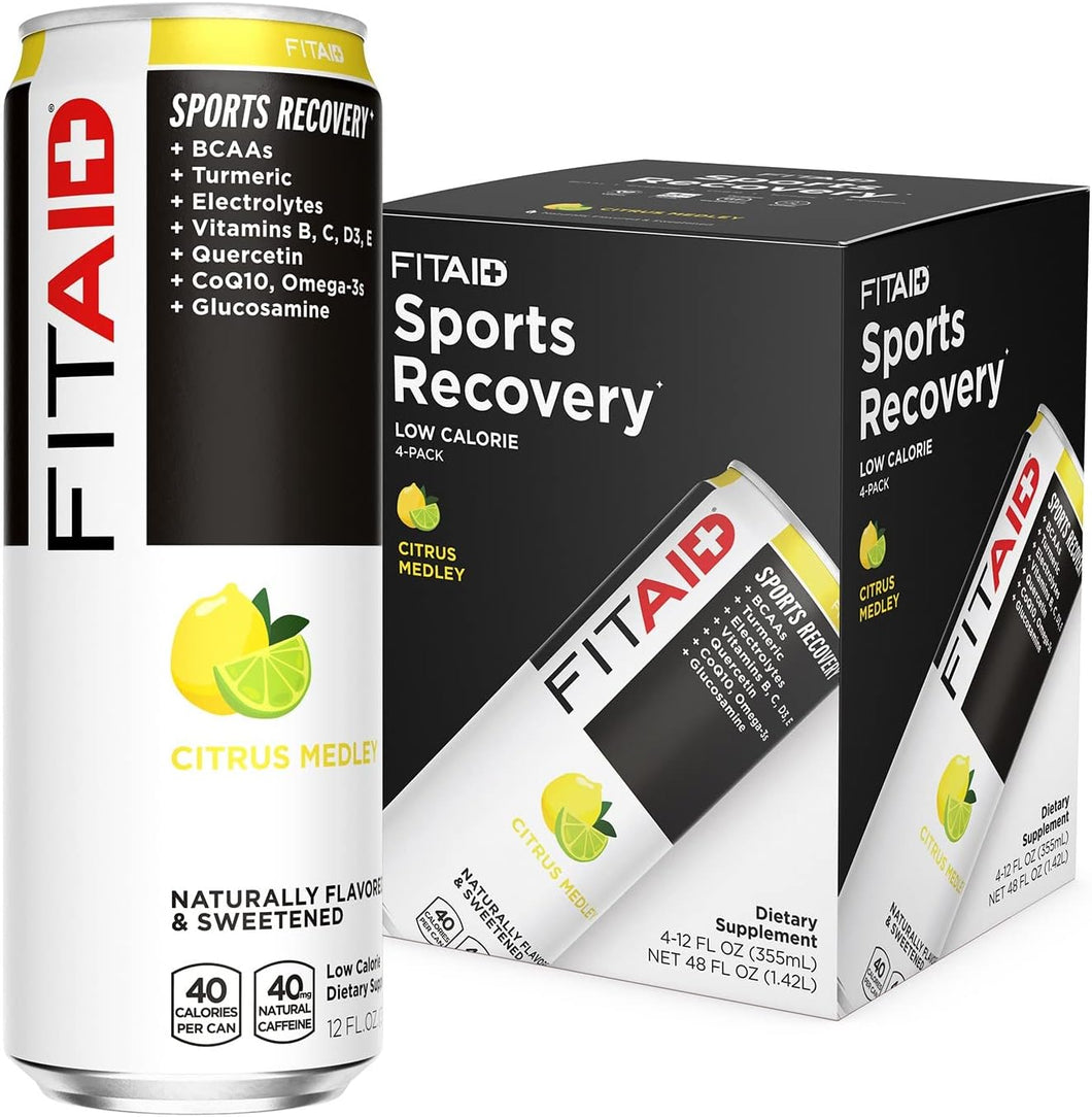 FITAID (Low Calorie) Sports Recovery 354ml x 12 per Carton Citrus Medley