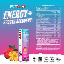 Load image into Gallery viewer, FITAID ENERGY + SPORTS RECOVERY 200mg CLEAN CAFFEINE (354ml x 12 Cans Carton)