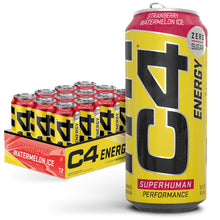 Load image into Gallery viewer, Cellucor C4 ENERGY Performance Energy Drink RTD Zero Sugar (473ml x 12 Cans Carton)