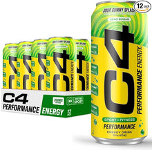 Load image into Gallery viewer, Cellucor C4 ENERGY Performance Energy Drink RTD Zero Sugar (473ml x 12 Cans Carton)
