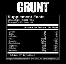 Load image into Gallery viewer, REDCON1 Grunt EAA/BCAA Redcon1 Blood Orange (285g), 30 Servings