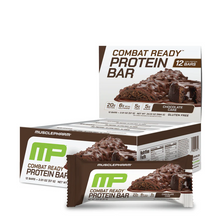 Load image into Gallery viewer, MusclePharm Combat Ready Protein Bar, 12 Bars Per Box