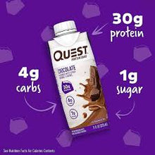 Load image into Gallery viewer, Quest Nutrition Ready To Drink Protein Shake RTD (325ml x 12 per Carton)
