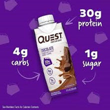 Load image into Gallery viewer, Quest Nutrition Ready To Drink Protein Shake RTD (325ml x 12 Packs Per Carton)