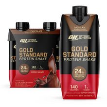 Load image into Gallery viewer, Optimum Nutrition ON Gold Standard Whey Protein Shake Ready To Drink RTD, 325ml - 100% Authentic, Choice of 4 / 12 Packs