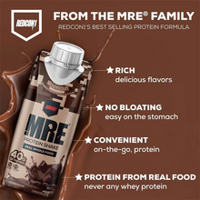 Load image into Gallery viewer, REDCON1 MRE 40G High Protein Low Carb Shake RTD Ready to Drink ,12x500ml Carton- Keto Friendly for a Lean Body Lifestyle