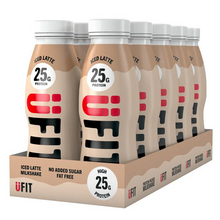 Load image into Gallery viewer, UFIT 25g High Protein Shake Drink, 10 x 330ML Carton - Promotes a Lean Body (NutriGrade B)