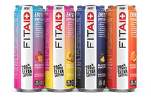 Load image into Gallery viewer, FITAID ENERGY + SPORTS RECOVERY 200mg CLEAN CAFFEINE (354ml x 12 Cans Carton)