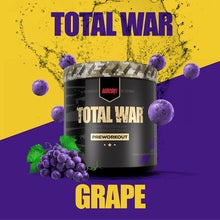 Load image into Gallery viewer, RedCon1 TOTAL WAR Pre workout, 30 Servings - Grape (slightly Clump)

