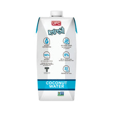 Load image into Gallery viewer, UFC Refresh Coconut Water 500ml x 24 Packs (2 Cartons of 12 Packs)
