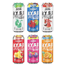 Load image into Gallery viewer, RYSE Fuel Energy Drink On The Go Energy 0 Sugars 0 Calories Vegan 200mg Caffeine 12 Pack Variety Pack
