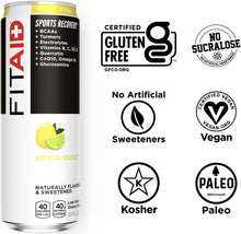 Load image into Gallery viewer, FITAID (Low Calorie) Sports Recovery 354ml x 12 per Carton Citrus Medley
