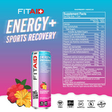 Load image into Gallery viewer, FITAID ENERGY + SPORTS RECOVERY 200mg CLEAN CAFFEINE (354ml x 12 Cans Carton)
