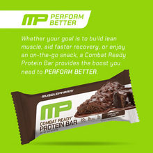Load image into Gallery viewer, MusclePharm Combat Ready Protein Bar, 12 Bars Per Box
