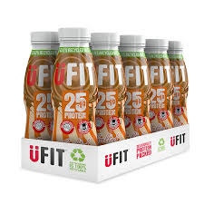 UFIT 25g High Protein Shake Drink, 10 x 330ML Carton - Promotes a Lean Body (NutriGrade B)