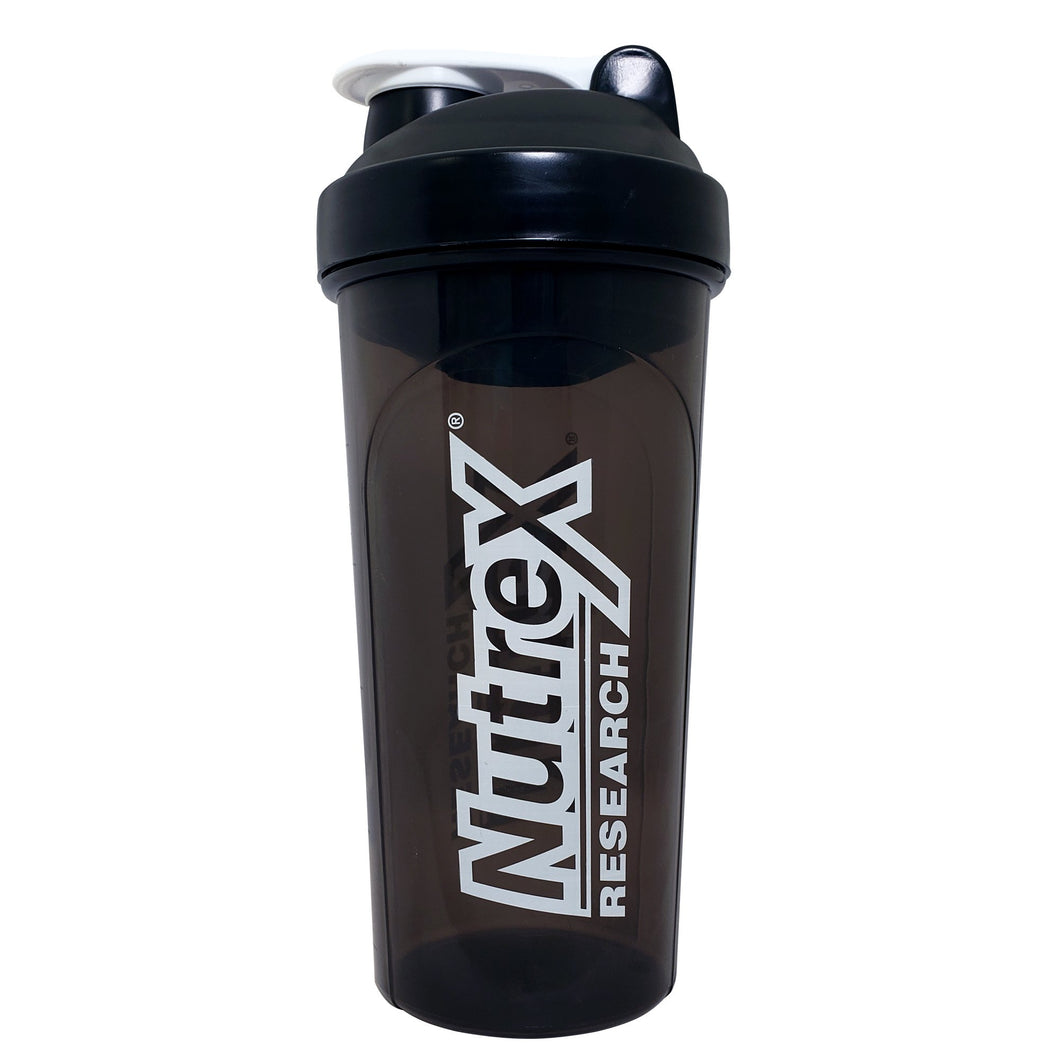 Nutrex Research, Shaker Cup, Black & White, 30 oz