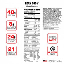 Load image into Gallery viewer, Labrada Lean Body MRP Meal Replacement Protein Shake, 79g Single Serve Packet (5 packets bundle)
